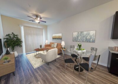 Nexus-A1-1bed-1bath-living-dining-room